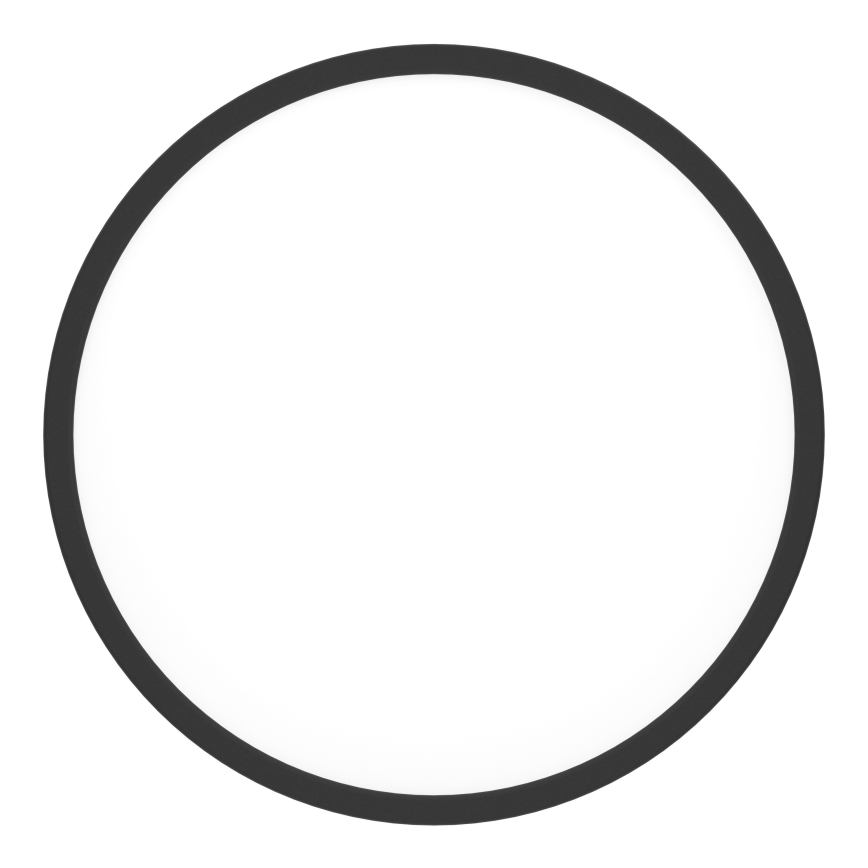 Eglo - LED RGBW dimmbare Badezimmer-Deckenleuchte LED/17,5W/230V 2700-6500K Ø 39,9 cm IP44 schwarz