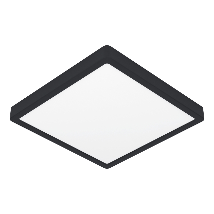 Eglo - LED RGBW dimmbare Badezimmer-Deckenleuchte LED/17,8W/230V 2700-6500K 39x39 cm IP44 schwarz