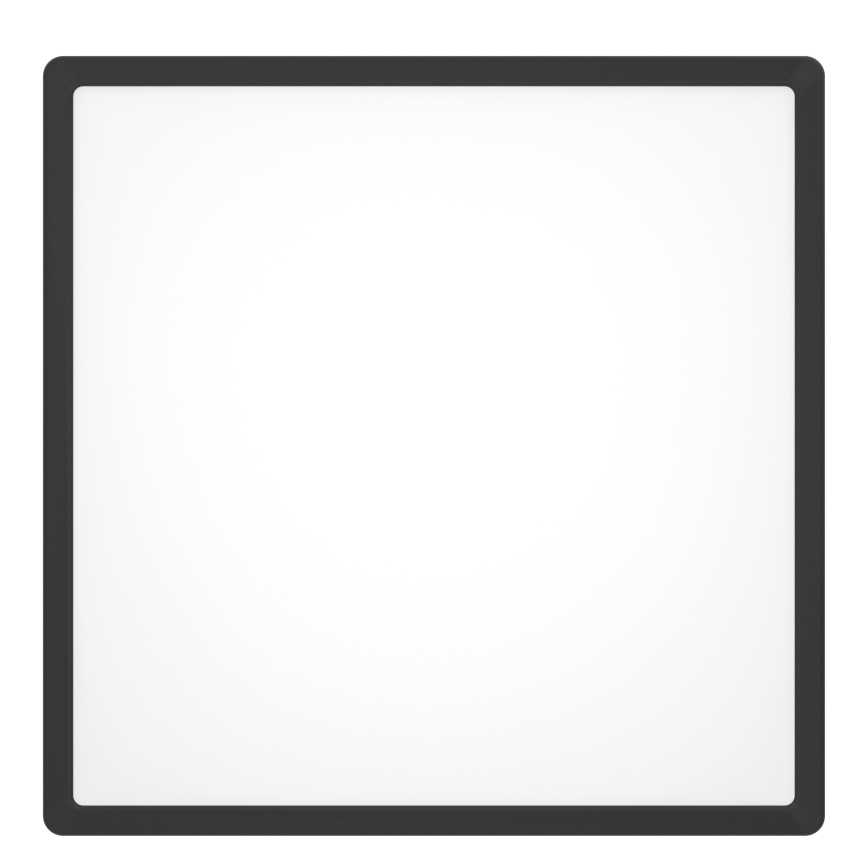 Eglo - LED RGBW dimmbare Badezimmer-Deckenleuchte LED/17,8W/230V 2700-6500K 39x39 cm IP44 schwarz