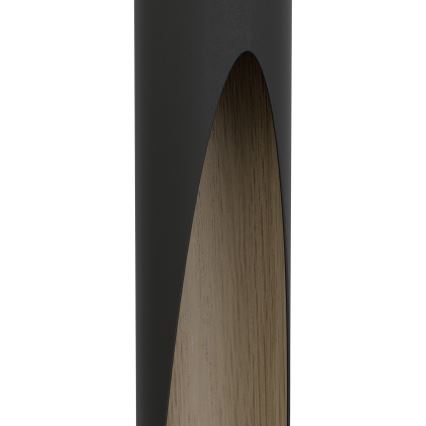 Eglo - LED-Hängeleuchte 4xGU10/4,5W/230V 3000K schwarz/braun