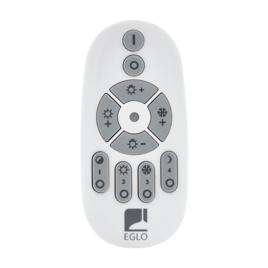 Eglo - LED-dimmbare Deckenleuchte 2xLED/17W/230V +LED/4,2W 2700-6500K + Fernbedienung