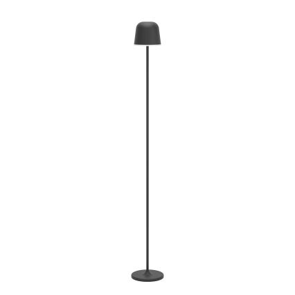 Eglo - Dimm- und aufladbare LED-Outdoor-Stehleuchte LED/4,3W/5V 2400/3000/4000K IP54 schwarz
