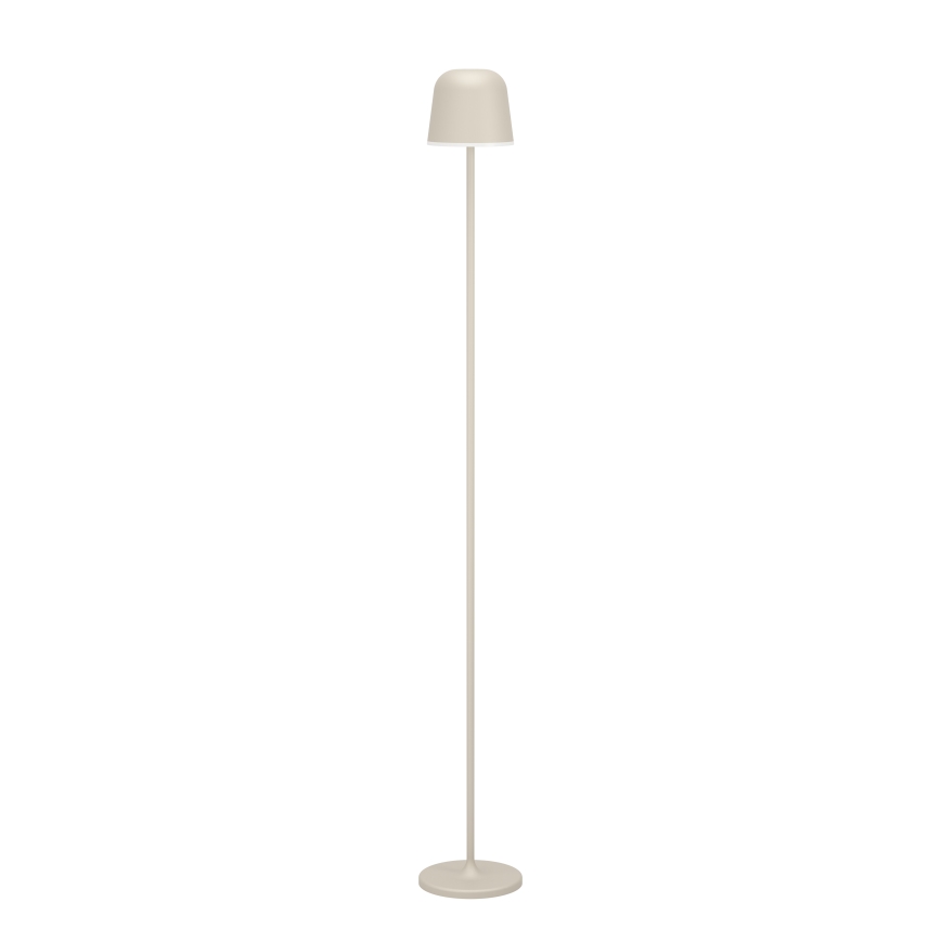 Eglo - Dimm- und aufladbare LED-Outdoor-Stehleuchte LED/4,3W/5V 2400/3000/4000K IP54 cremefarben