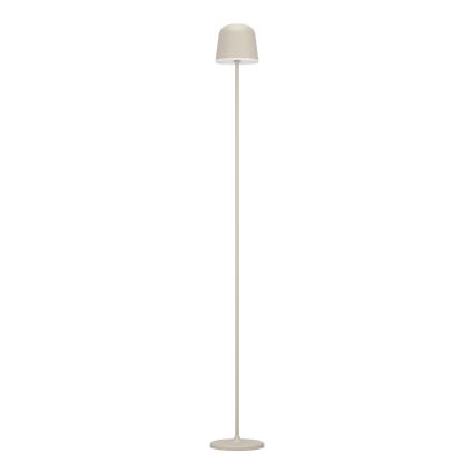 Eglo - Dimm- und aufladbare LED-Outdoor-Stehleuchte LED/4,3W/5V 2400/3000/4000K IP54 cremefarben