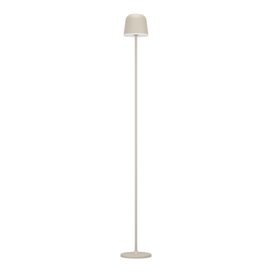 Eglo - Dimm- und aufladbare LED-Outdoor-Stehleuchte LED/4,3W/5V 2400/3000/4000K IP54 cremefarben