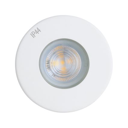 Eglo - SET 3x LED-Badezimmer-Einbauleuchte 1xGU10/4W/230V IP44 weiß