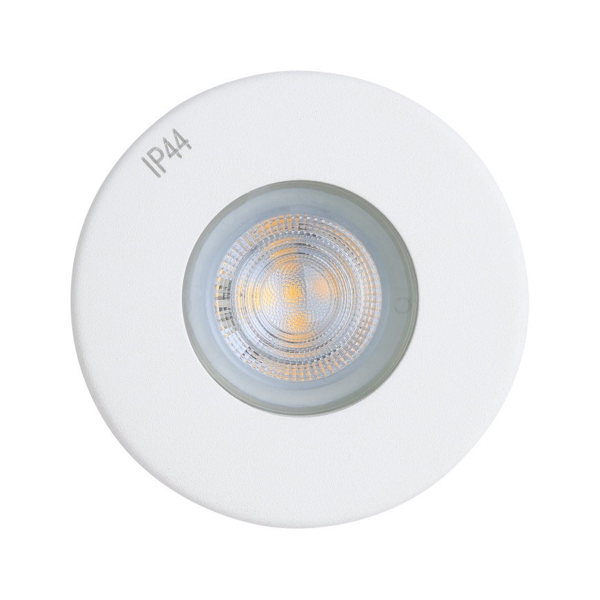 Eglo - SET 3x LED-Badezimmer-Einbauleuchte 1xGU10/4W/230V IP44 weiß