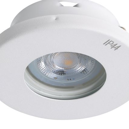 Eglo - SET 3x LED-Badezimmer-Einbauleuchte 1xGU10/4W/230V IP44 weiß