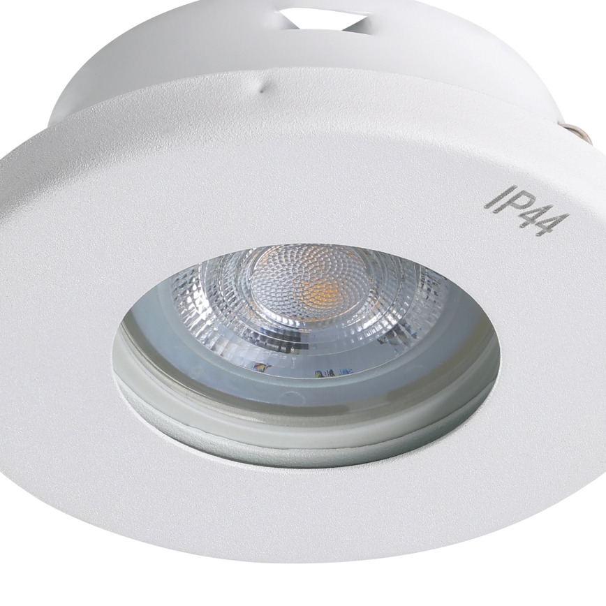 Eglo - SET 3x LED-Badezimmer-Einbauleuchte 1xGU10/4W/230V IP44 weiß
