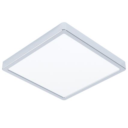 Eglo - LED-Badezimmer-Deckenleuchte LED/13W/230V 2700/4000/6500K 29x29 cm IP44 glänzender Chrom