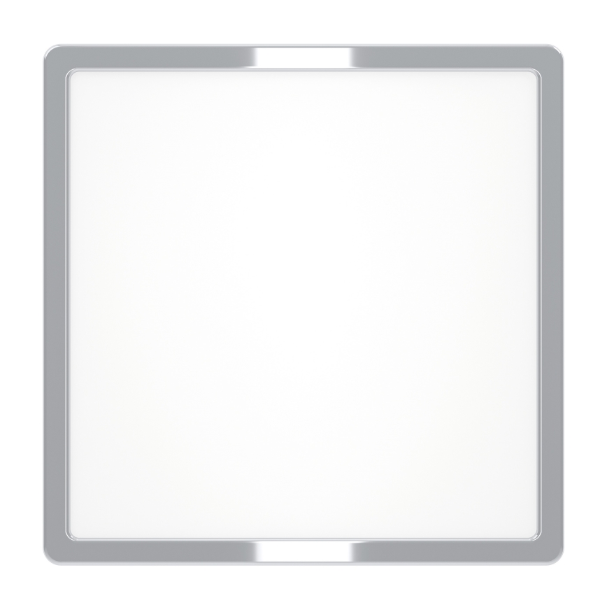 Eglo - LED-Badezimmer-Deckenleuchte LED/13W/230V 2700/4000/6500K 29x29 cm IP44 glänzender Chrom