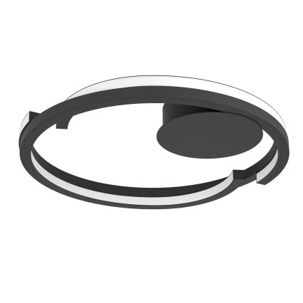 Eglo - LED-dimmbare Deckenleuchte 2xLED/20W/230V 2700-6500K Ø 48 cm schwarz + Fernbedienung