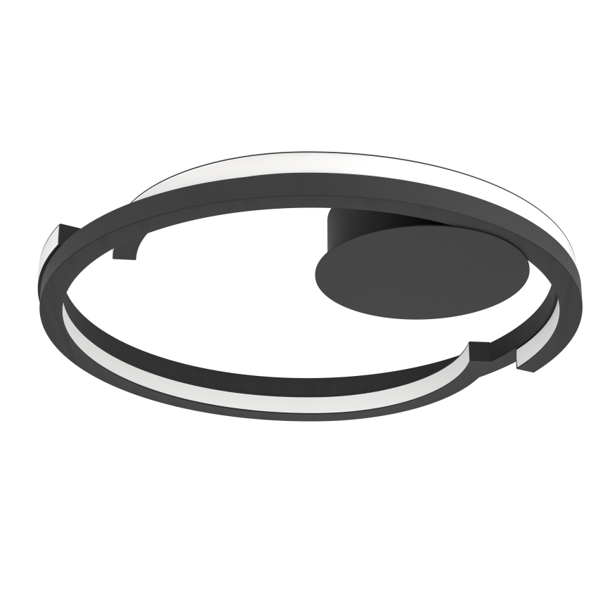 Eglo - LED-dimmbare Deckenleuchte 2xLED/20W/230V 2700-6500K Ø 48 cm schwarz + Fernbedienung