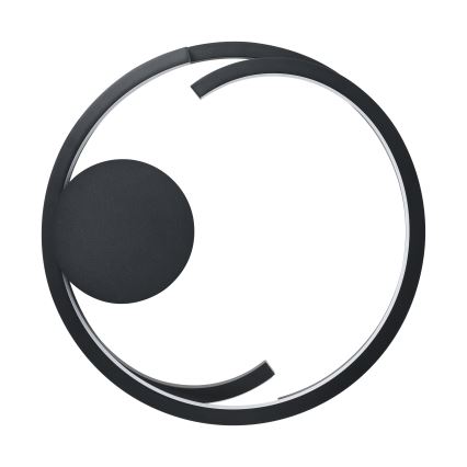 Eglo - LED-dimmbare Deckenleuchte 2xLED/20W/230V 2700-6500K Ø 48 cm schwarz + Fernbedienung