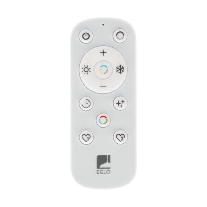 Eglo - Dimmbare LED-Hängeleuchte an Kabel 2xLED/20W/230V 2700-6500K pr. 48 cm schwarz + Fernbedienung