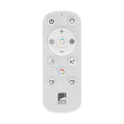 Eglo - LED dimmbare Pendelleuchte an Kabel 2xLED/20W/230V 2700-6500K Durchmesser 48 cm beige + Fernbedienung