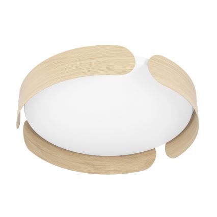 Eglo - LED-Deckenleuchte LED/20W/230V Ø 37 cm beige