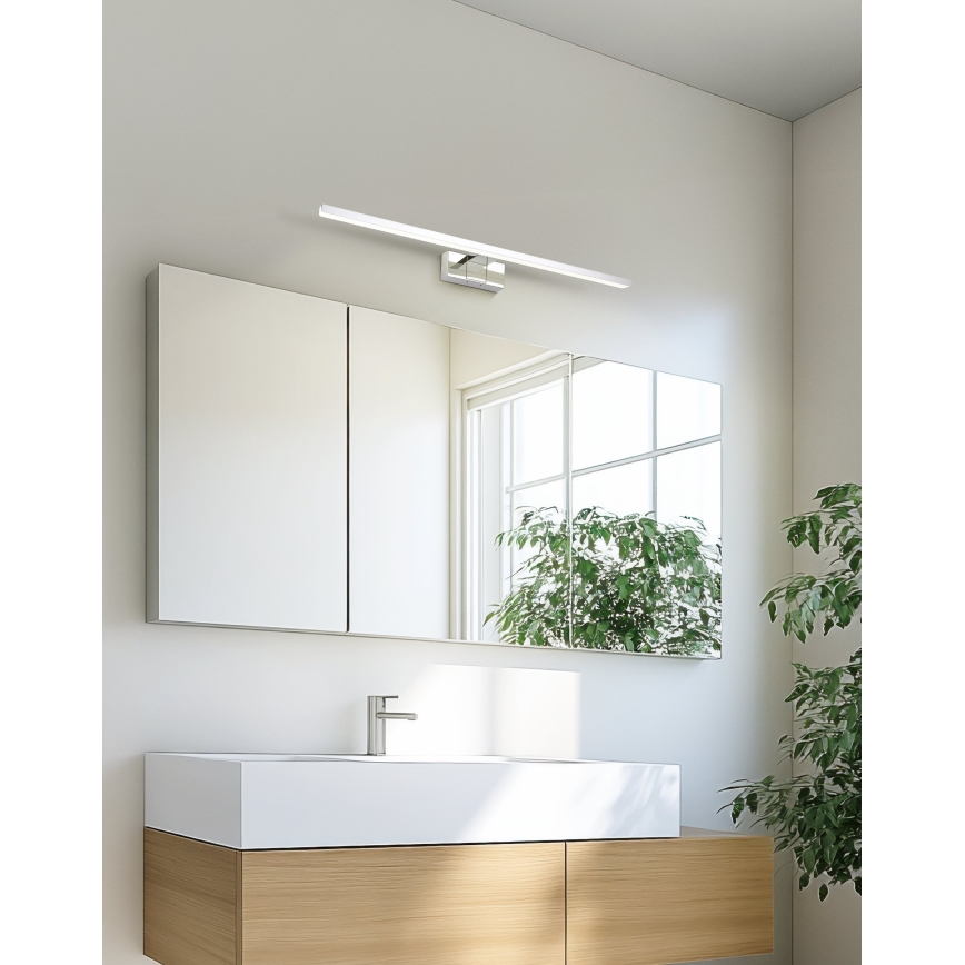 Eglo - LED-Badspiegelleuchte LED/10W/230V 3000/4000/6500K 60 cm IP44 glänzender Chrom