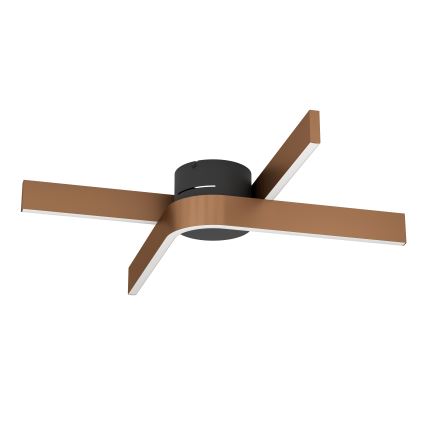 Eglo - LED RGBW dimmbare Deckenleuchte 2xLED/18W/230V 2700-6500K kupfer/schwarz