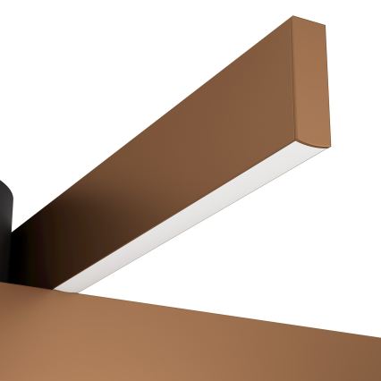 Eglo - LED RGBW dimmbare Deckenleuchte 2xLED/18W/230V 2700-6500K kupfer/schwarz