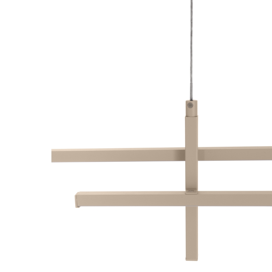 Eglo - LED-Pendelleuchte an Kabel LED/20W/230V beige