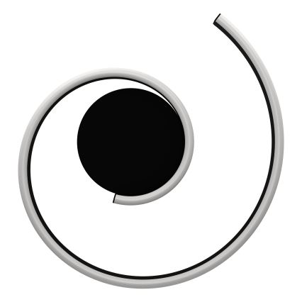 Eglo - LED RGBW dimmbare Deckenleuchte LED/37W/230V 3000-6500K schwarz