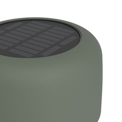Eglo - LED-Solar-Tischlampe, wiederaufladbar, mit Touch-Bedienung, LED/2,8W/3,7V 1800 mAh IP44, grün