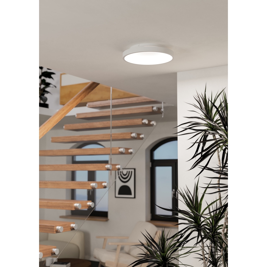 Eglo - LED RGBW dimmbare Deckenleuchte LED/19,6W/230V 2700-6500K Ø 35 cm weiß
