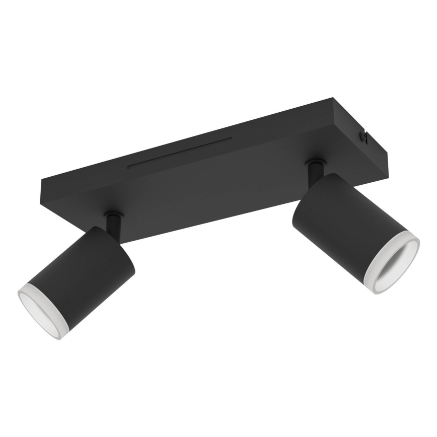 Eglo - LED RGBW dimmbare Spotleuchte 2xLED/3,7W/230V 2700-6500K schwarz