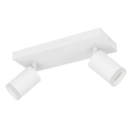 Eglo - LED RGBW dimmbarer Einbaustrahler 2xLED/3,7W/230V 2700-6500K weiß