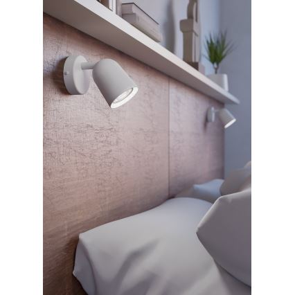 Eglo - Wandspot 1xGU10/5W/230V weiß