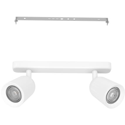 Eglo - Spotleuchte 2xGU10/10W/230V weiß