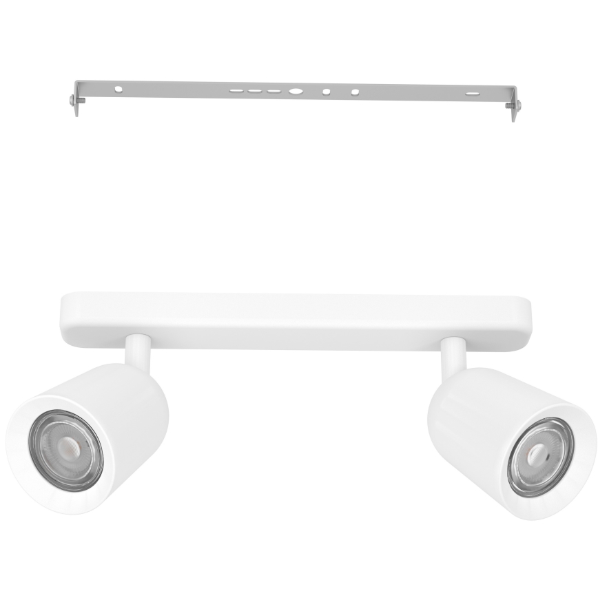 Eglo - Spotleuchte 2xGU10/10W/230V weiß