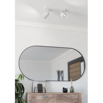 Eglo - Spotleuchte 2xGU10/10W/230V weiß