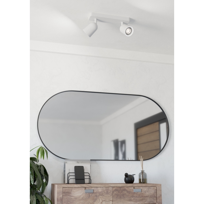 Eglo - Spotleuchte 2xGU10/10W/230V weiß