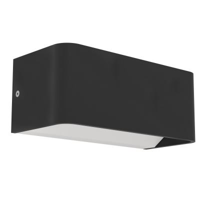 Eglo - LED RGBW dimmbare Außenwandleuchte LED/10W/230V 2700-6500K IP55 schwarz