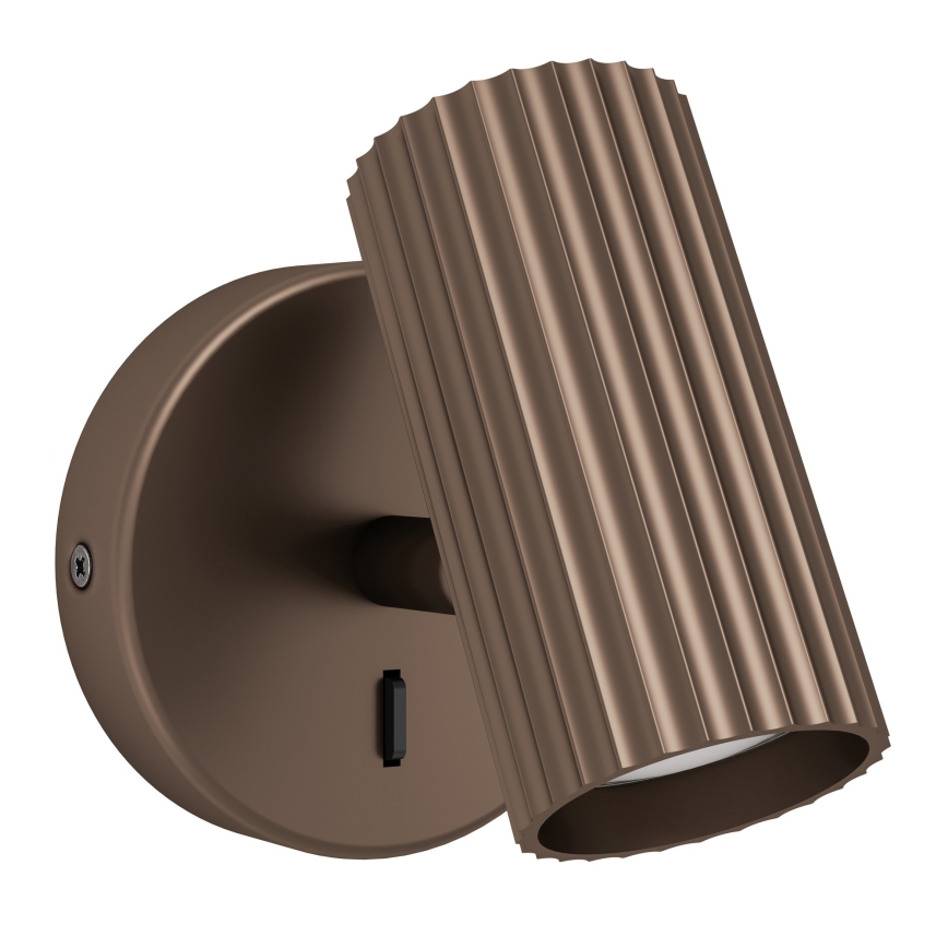 Eglo - Wandspot 1xGU10/5W/230V braun