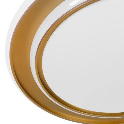 Eglo - LED-Deckenleuchte LED/24W/230V Ø 40 cm goldfarben