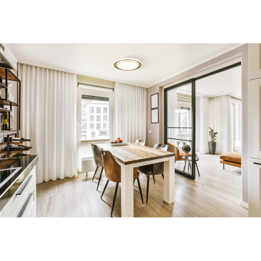 Eglo - LED-Deckenleuchte LED/36W/230V Ø 49 cm gold