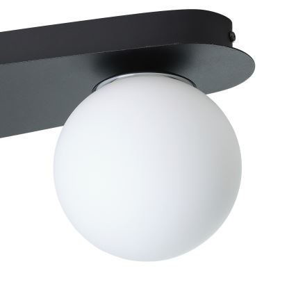 Eglo - LED Badezimmer-Deckenleuchte 3xG9/4,2W/230V IP44 schwarz