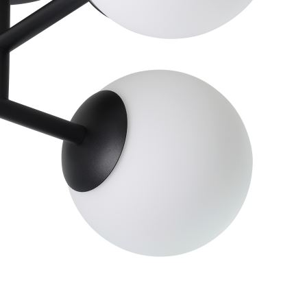 Eglo - LED-Aufputz-Deckenleuchte für Badezimmer 4xG9/4,2W/230V IP44 schwarz