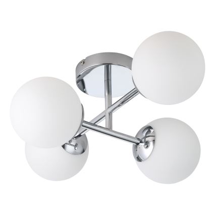 Eglo - LED-Badezimmer-Aufbauleuchte 4xG9/4,2W/230V IP44 glänzender Chrom
