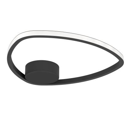 Eglo - LED-Deckenleuchte LED/9,7 W/230 V Ø 37,5 cm schwarz