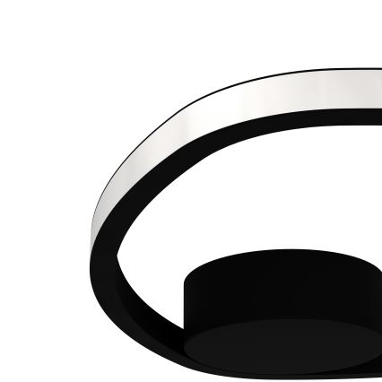 Eglo - LED-Deckenleuchte LED/9,7 W/230 V Ø 37,5 cm schwarz