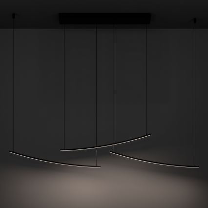 Eglo - LED dimmbare Pendelleuchte an Kabel LED/22W/230V 2700/4000/6500K schwarz