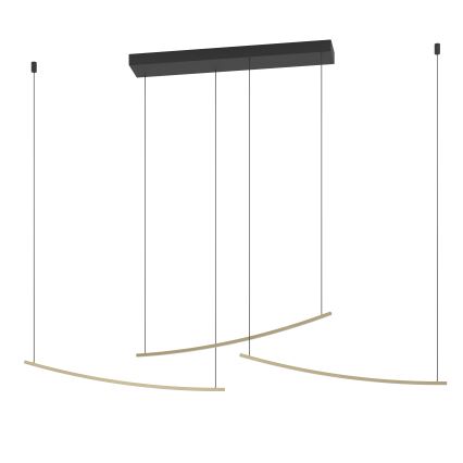 Eglo - LED-dimmbare Pendelleuchte an Kabel LED/22W/230V 2700/4000/6500K goldfarben