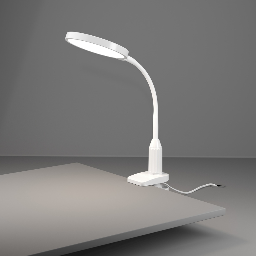 Eglo - dimmbare flexible LED-Klemmleuchte/5,5W/230V 2700/4000/6500K weiß