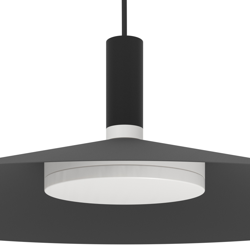 Eglo - LED RGBW dimmbare Pendelleuchte mit Kabelaufhängung LED/15,5W/230V 2700-6500K schwarz
