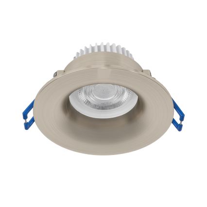 Eglo - LED-Einbauleuchte für Badezimmer LED/4,9W/230V 2700/4000/6500K Ø 8,8 cm IP65 mattchrom