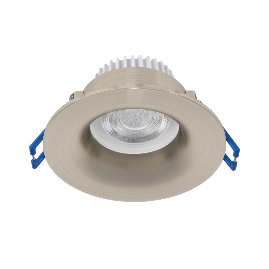 Eglo - LED-Einbauleuchte für Badezimmer LED/4,9W/230V 2700/4000/6500K Ø 8,8 cm IP65 mattchrom